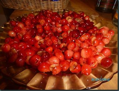 tarta de cerezas silvestres y gofio2 copia