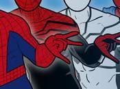 diferentes trajes spider-man