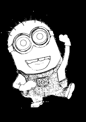 Dibujos para colorear: Los Minions - Paperblog