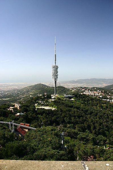 TORRE DE COLLSEROLA, DE NORMAN FOSTER, A LA BARCELONA D' ABANS, D' AVUI I DE SEMPRE...6-09-2015...!!!