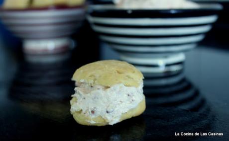 Crema de Salmón Ahumado para rellenar mis Scones