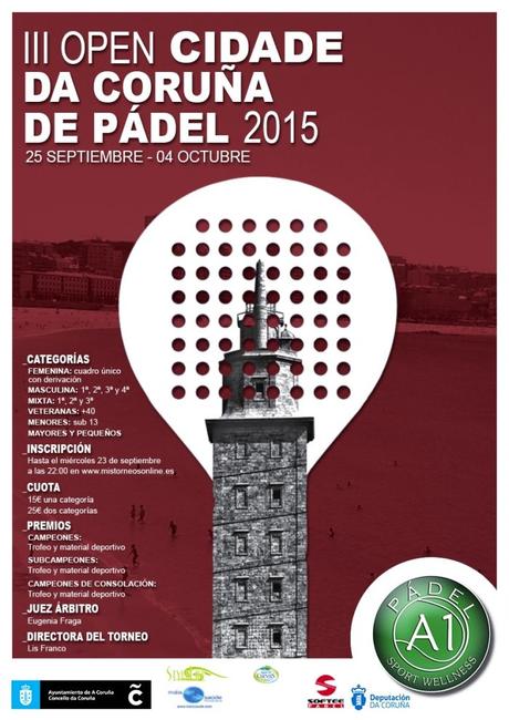III Open Cidade da Coruña de Pádel 2015 en A1 Padel