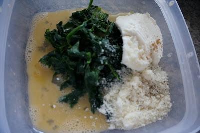 Mini tartas de pan y verdura