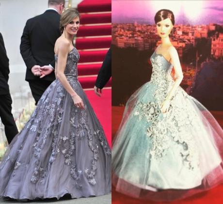 La Barbie Letizia, vestida de Varela. ¿Se parece a la Reina?