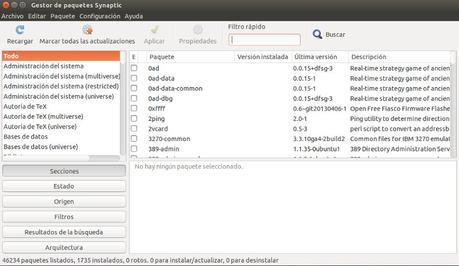 Que es Synaptic y porque me gusta usarlo en Ubuntu Que es Synaptic y porque me gusta usarlo en Ubuntu