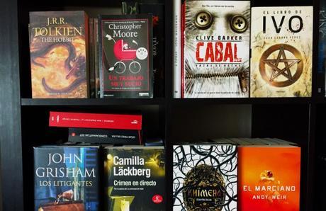 Varias portadas extraídas de mi librería.