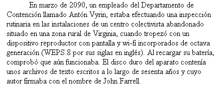 Eterna juventud, de Drew Magary