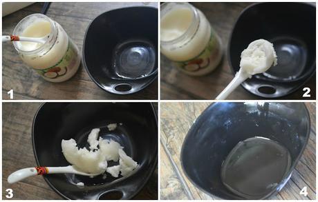 Humectacion capilar con aceite de coco!