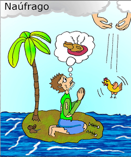 El náufrago y la codicia
