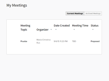 Timebridge, herramienta de organización de reuniones