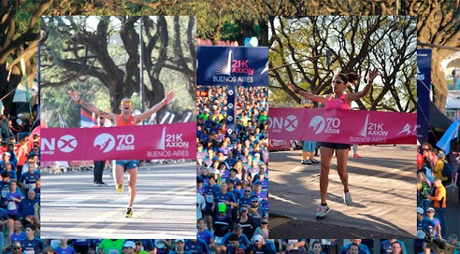 Roth y Godoy ganaron el medio maratón de BA