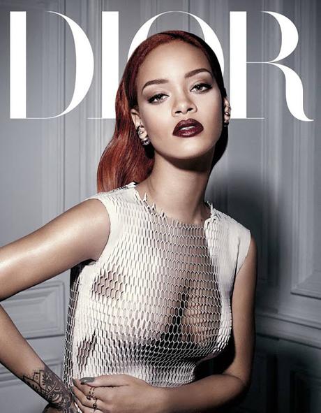 Rihanna lo da todo en nueva sesión para Dior Magazine