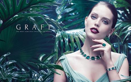 Emily DiDonato brilla en la campaña de Graff Diamonds