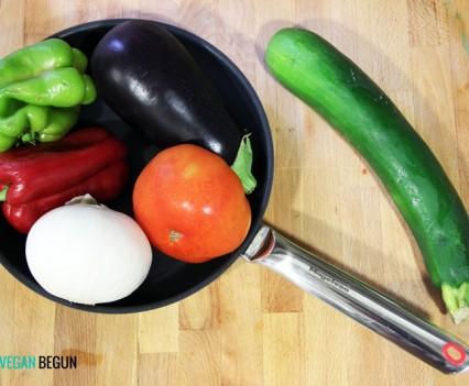 ingredientes ratatouille