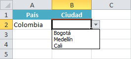 Crear Listas Desplegables Dependientes en Excel