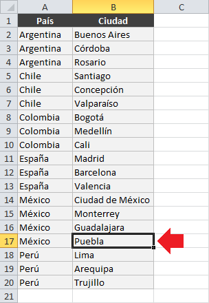 Crear Listas Desplegables Dependientes en Excel