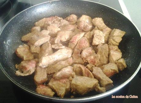 Ternera a la jardinera