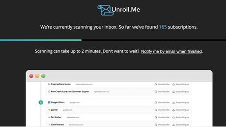 Tip: Limpia tu Email y manéjalo mejor, con Unroll Me