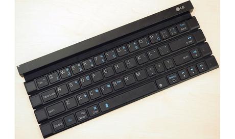 IFA 2015: Un vistazo a Rolly, el curioso teclado enrollable de LG