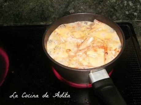 Paella  de  mariscos