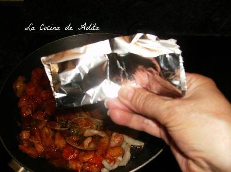 Paella  de  mariscos