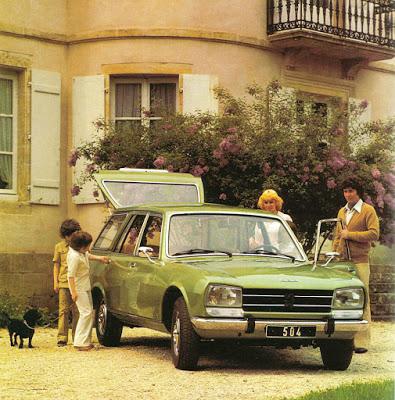 Peugeot 504 y sus rurales francesas
