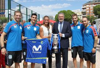 Movistar Inter recibe el reconocimiento del Ministro Méndez de Vigo en la Semana Europea del Deporte organizada por el CSD