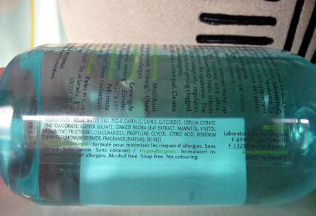 Agua micelar Sébium de Bioderma