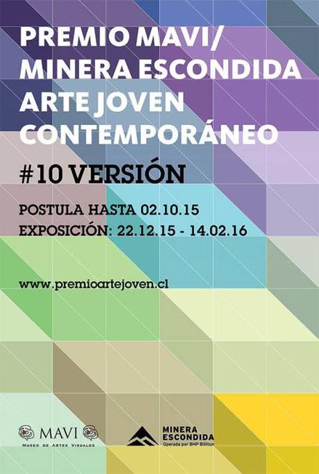 Convocatoria 2015 para Premio MAVI-Minera Escondida: Arte Joven Contemporáneo.
