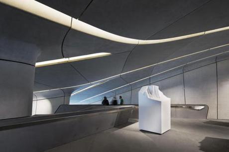 Museo Messner Mountain de Zaha Hadid, en Plan de Corones – Italia.