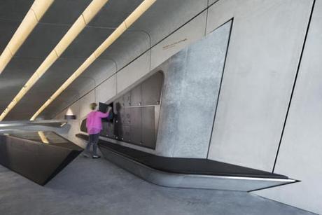 Museo Messner Mountain de Zaha Hadid, en Plan de Corones – Italia.
