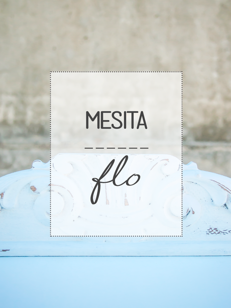 Mesita recuperada Flo
