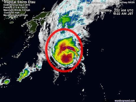 Alerta Máxima en Japón por la llegada de la tormenta tropical 
