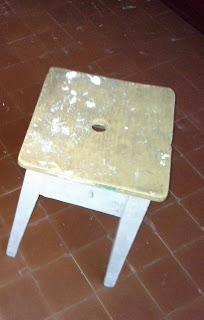 Antigua banqueta tuneada y con transfer