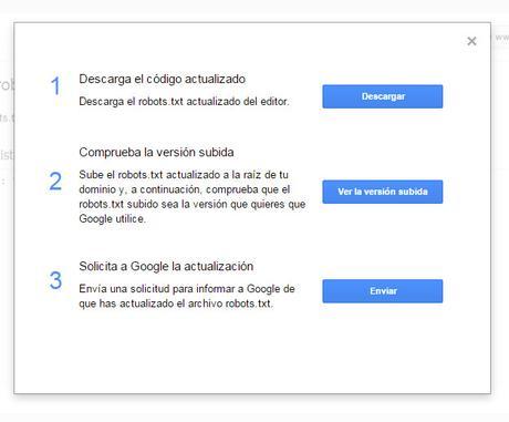 Google Search Console - Tutorial principiantes - Robots3