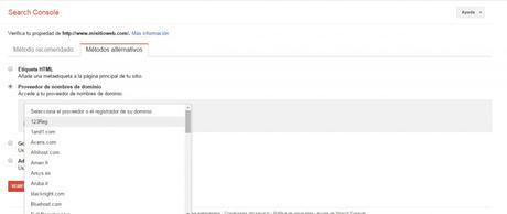 Google Search Console – Tutorial principiantes Google Search Console - Tutorial principiantes - Proveedor nombres dominio