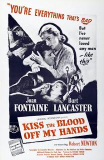 SANGRE EN LAS MANOS (Kiss the Blood Off My Hands) (USA, 1948) Intriga