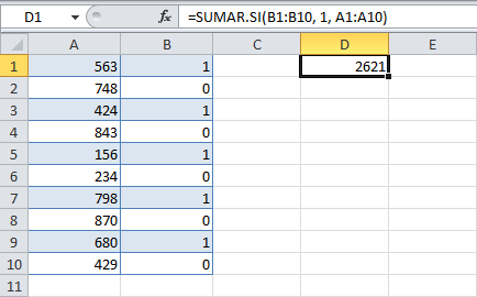 Cómo Sumar Filas Alternas en Excel