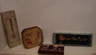 PINCEL SECO, DÉCOUPAGE...