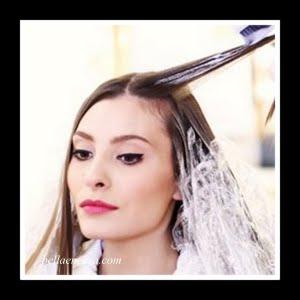 Raíz Falsa en el cabello, técnica de color fácil.