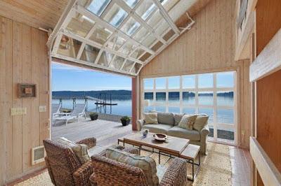 Cabana en la Costa del Lago, en Washington