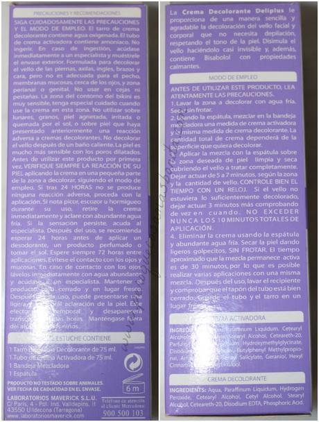 Crema decolorante Deliplus Crema decolorante Deliplus