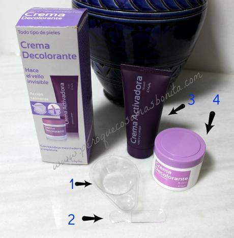 Crema decolorante Deliplus Crema decolorante Deliplus