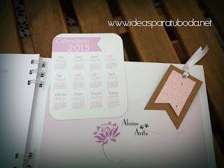 Agenda Boda Personalizada