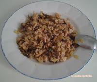 Champiñones rellenos de atún