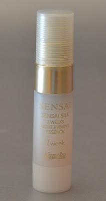 “Sensai Silk 2 Weeks Night Firming Essence” de KANEBO - resultados visibles en tiempo récord (From Asia With Love)