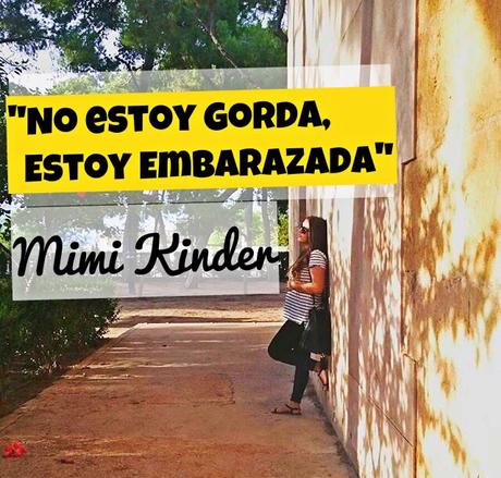 MIMI KINDER: NO ESTOY GORDA, ¡ESTOY EMBARAZADA!