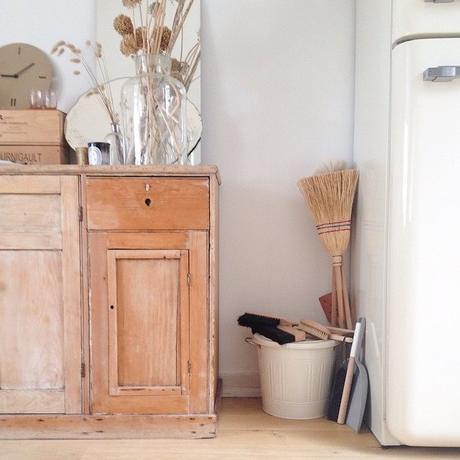 Una cocina parisina con aire campestre.