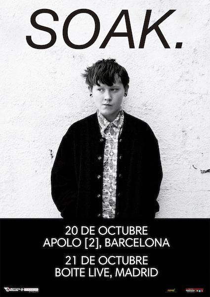 SOAK en concierto en Noviembre por Barcelona y Madrid