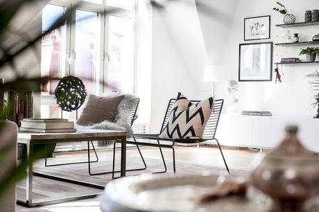 Decorando con sentido, apartamento en Gotemburgo